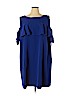 Tahari by ASL Blue Casual Dress Size 22 - photo 1