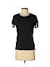 Vince. 100% Rayon Black Short Sleeve Top Size XXS - photo 1