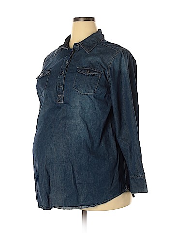 Liz Lange Maternity Long Sleeve Top (view 1)