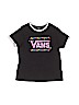 Vans 100% Cotton Black Short Sleeve T-Shirt Size 7 - 8 - photo 1