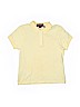 Vineyard Vines 100% Cotton Yellow Short Sleeve Polo Size 16 - 18 - photo 1