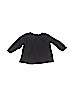 Old Navy 100% Cotton Black Long Sleeve Top Size 6-12 mo - photo 2