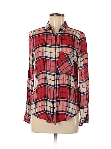 Zara Long Sleeve Button-Down Shirt (view 1)