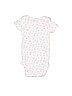 Carter's 100% Cotton White Short Sleeve Onesie Size Newborn - photo 2