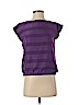 Ann Taylor LOFT Outlet 100% Rayon Purple Short Sleeve Blouse Size XXS (petite) - photo 1