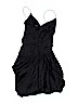 DKNY 100% Silk Black Cocktail Dress Size 2 - photo 2