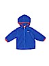 Patagonia 100% Polyester Solid Blue Fleece Jacket 9-12 MO / 12 MO - photo 1