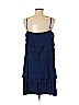Ann Taylor LOFT 100% Silk Blue Cocktail Dress Size 12 - photo 2