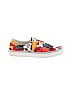 Vans Print Red Sneakers Size 11 - photo 1