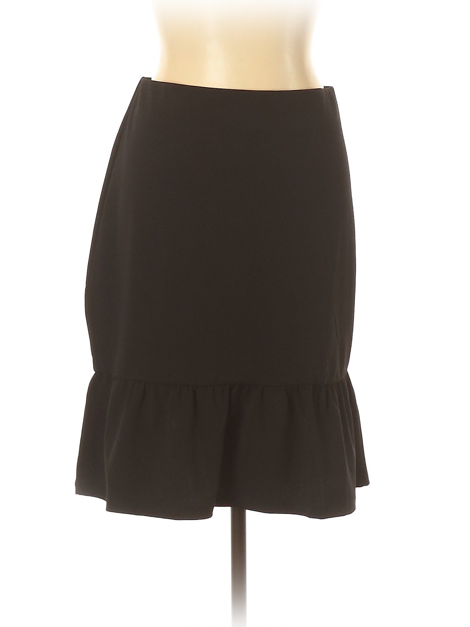 Roz & Ali Women Black Casual Skirt L | eBay