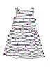 H&M 100% Cotton Stripes Ivory Dress Size 8-10 - photo 1