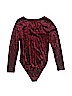 No Boundaries 100% Polyester Burgundy Bodysuit Size S - photo 2