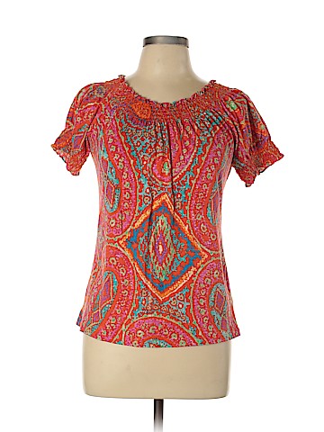 Lauren by Ralph Lauren Short Sleeve Top (view 1)