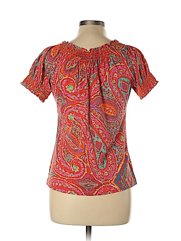 Lauren by Ralph Lauren Short Sleeve Top (view 2)