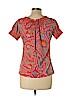 Lauren by Ralph Lauren 100% Cotton Orange Short Sleeve Top Size M (petite) - photo 2