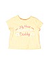 Assorted Brands 100% Cotton Graphic Yellow Short Sleeve T-Shirt Size 18-24 mo - photo 1