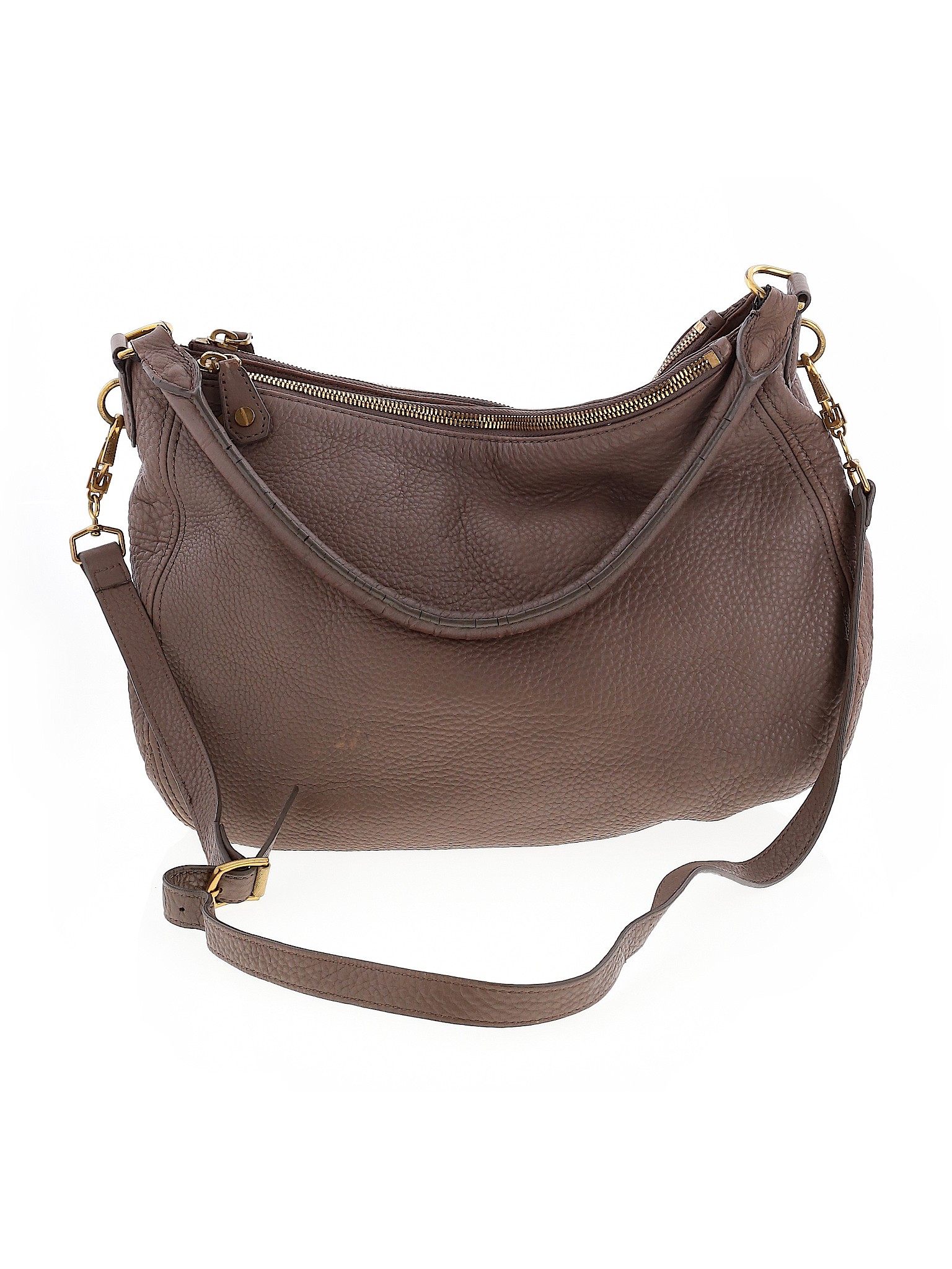 J.Crew Solid Brown Tan Shoulder Bag One Size 69 off thredUP