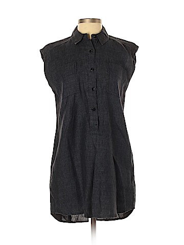 Eileen Fisher Short Sleeve Button-Down Shirt (view 1)