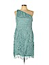 Adrianna Papell 100% Polyester Blue Cocktail Dress Size 14 (petite) - photo 1