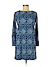 Ann Taylor LOFT Blue Casual Dress Size XS (petite) - photo 1
