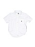 Baby Gap 100% Cotton White Short Sleeve Button-Down Shirt Size 2 - photo 1