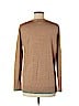 Banana Republic 100% Merino Extra Fine Wool Brown Wool Pullover Sweater Size M - photo 2