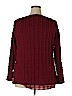 Suzanne Betro Burgundy Pullover Sweater Size 1X - photo 2