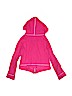 Hanes 100% Cotton Pink Zip Up Hoodie Size S (kids) - photo 2
