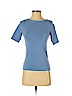 Ann Taylor Blue Short Sleeve Top Size XS (petite) - photo 1