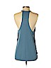 Unbranded 100% Polyester Blue Sleeveless Top Size M - photo 2