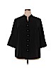 Kathie Lee Black 3/4 Sleeve Blouse Size 18 - 20 - photo 1