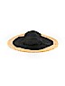 Nicole Marciano 100% Paper Color Block Black Sun Hat One size - photo 1