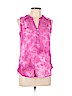 St. John's Bay Purple Sleeveless Top Size L (petite) - photo 1