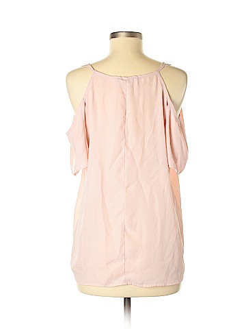 Pink Rose Short Sleeve Blouse (view 2)