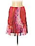 Vivienne Tam 100% Nylon Red Casual Skirt Size L - photo 1