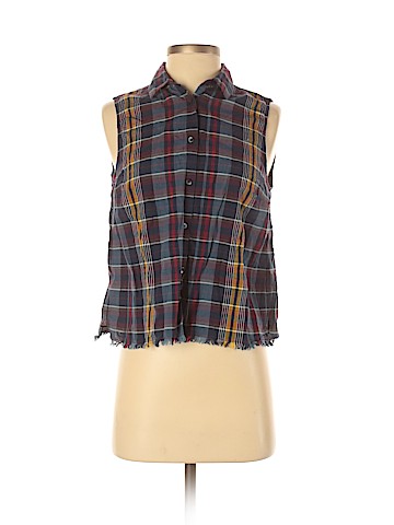 Madewell Sleeveless Button-Down Shirt (view 1)