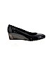 Tod's 100% Patent Leather Black Wedges Size EU 37 1/2 - photo 1