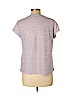Simply Vera Vera Wang Purple Short Sleeve Top Size L (petite) - photo 2