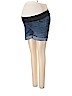 Old Navy - Maternity Blue Denim Shorts Size 4 - photo 1