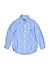 Baby Gap 100% Cotton Blue Long Sleeve Button-Down Shirt Size 4 - photo 1