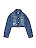 Justice Blue Denim Jacket Size 10 - photo 1