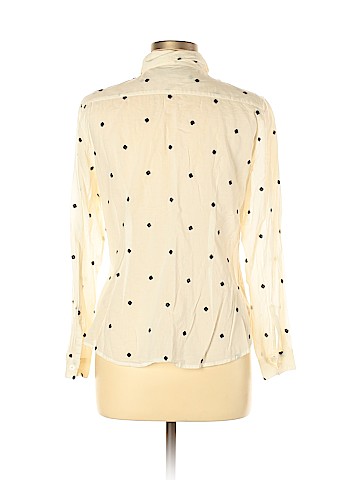 Ann Taylor LOFT Long Sleeve Button-Down Shirt (view 2)