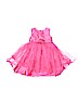 Marmellata classics 100% Polyester Solid Pink Special Occasion Dress 18-24 MO / 24 MO - photo 1