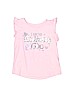 The Children's Place Graphic Pink Short Sleeve Blouse Size 3T - photo 1