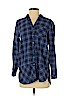 J.jill 100% Cotton Blue Long Sleeve Button-Down Shirt Size XS (petite) - photo 1