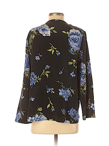 Real Clothes Long Sleeve Silk Top (view 2)