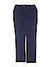 Hanna Andersson Solid Blue Casual Pants Size 150 cm / US 12 - photo 1