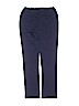 Hanna Andersson Solid Blue Casual Pants Size 150 cm / US 12 - photo 2