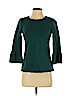 Boden Green 3/4 Sleeve Top Size 2 (petite) - photo 1