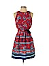 Eliza J 100% Polyester Red Casual Dress Size 0 (petite) - photo 1